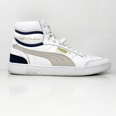 

Puma Mens Ralph Sampson Mid 370718-01 Белая Повседневная Обувь Кроссовки Размер 12, Белый, Ralph Sampson Mid