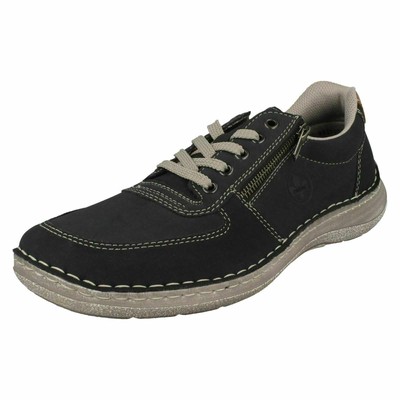 MENS RIEKER EXTRA WIDTH LACE UP COMFORT CASUAL SHOES 03030 SIZE TRAINERS