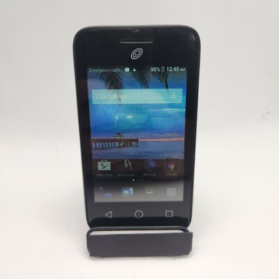 Alcatel OneTouch Pixi Glitz A464BG Smartphone (TracFone) - 2GB Black #1291