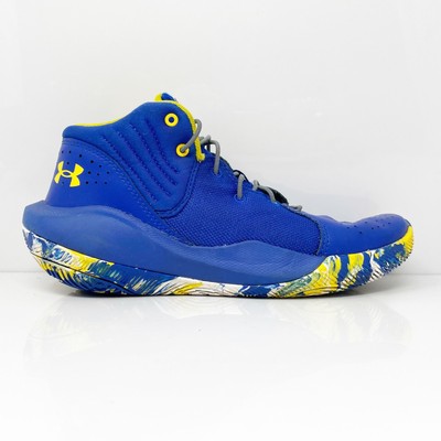 

Баскетбольные кроссовки Under Armour Boys Jet 21 3024794-400, синие, размер 7 лет, Синий, Jet 21
