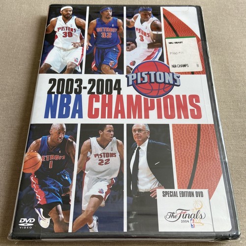 2003-2004 NBA Champions: Detroit Pistons (DVD, 2004