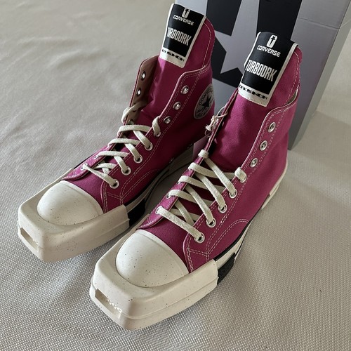 靴 Rick Owens DRKSHDW Converse TURBODRK HI DRKSHDW x Converse Turbodrk high-top sneakers in grey - Rick
