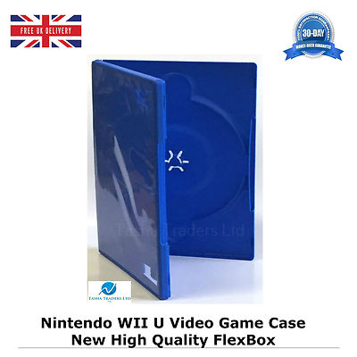 25 Nintendo WII U Video Game Case Blank Replacement Cover