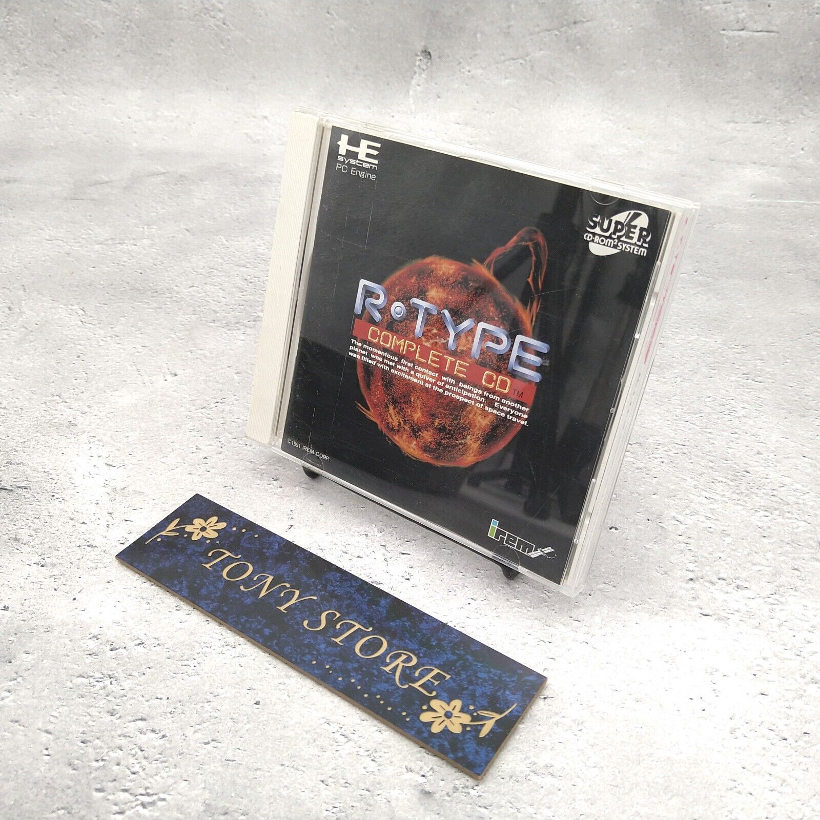 R-Type Complete CD PC Engine PCE Japan Action Adventure R-Type Complete CD PC Engine PCE Japan Action Adventure