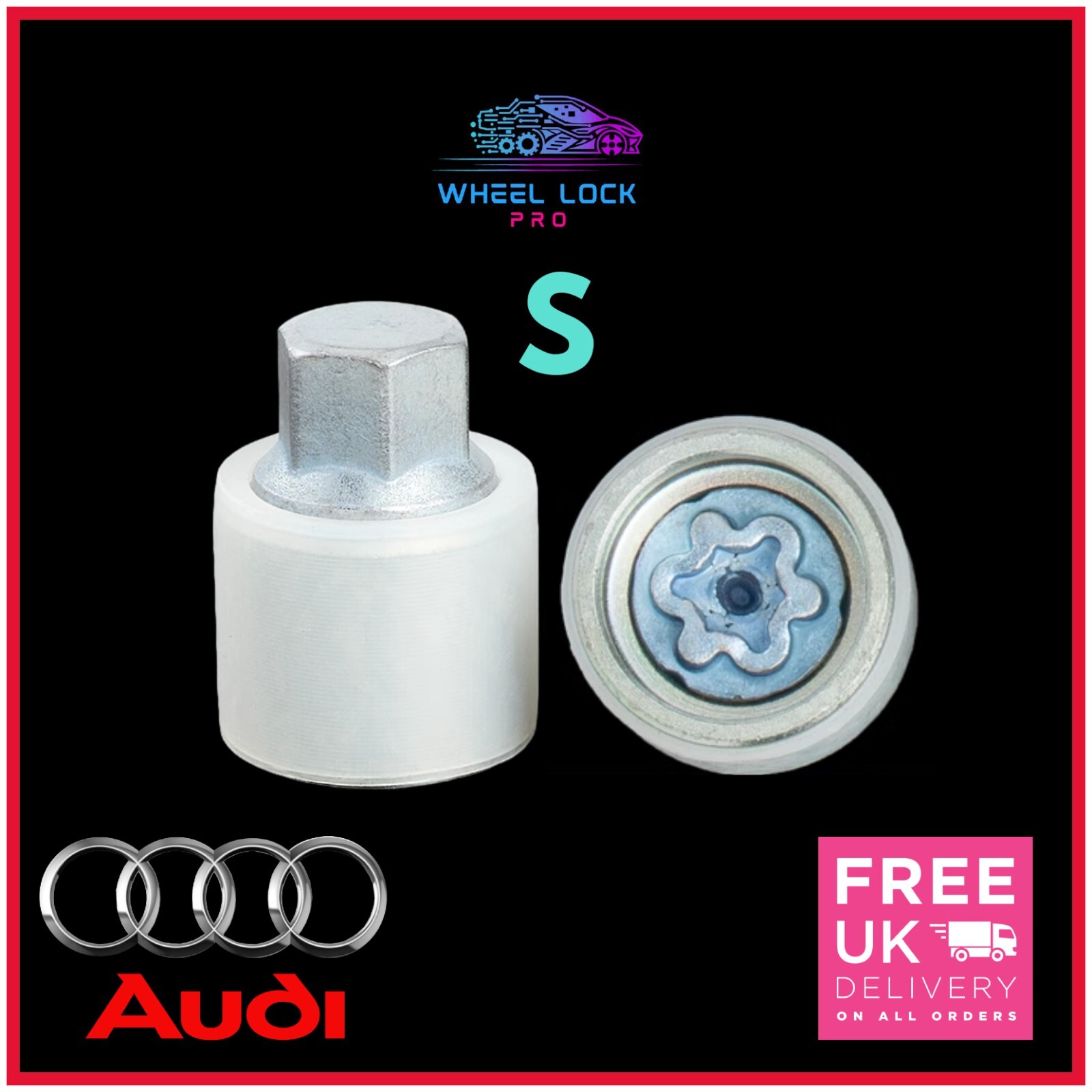 Genuine audi locking wheel nut set discount