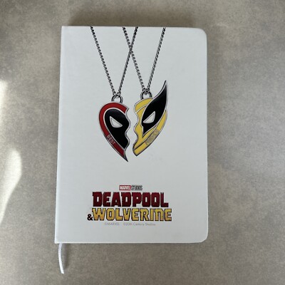 Offical Marvel Deadpool & Wolverine Notebook - A5, hardback