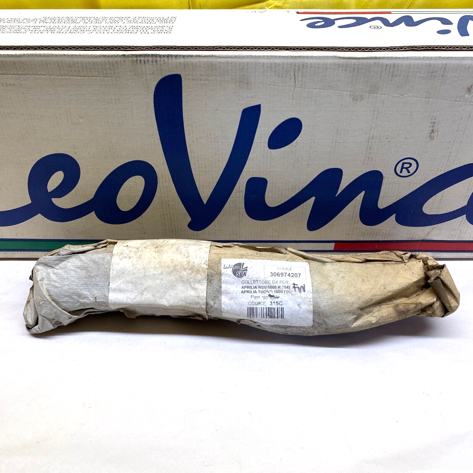 2004-2006 Aprilia RSV 1000 R (04) TUONO (06) LeoVince SBK Exhaust