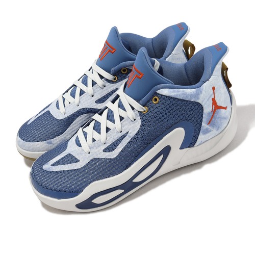 Nike Jordan Tatum 1 GS Denim Blue Детские молодежные баскетбольные спортивные кроссовки DX5359-400