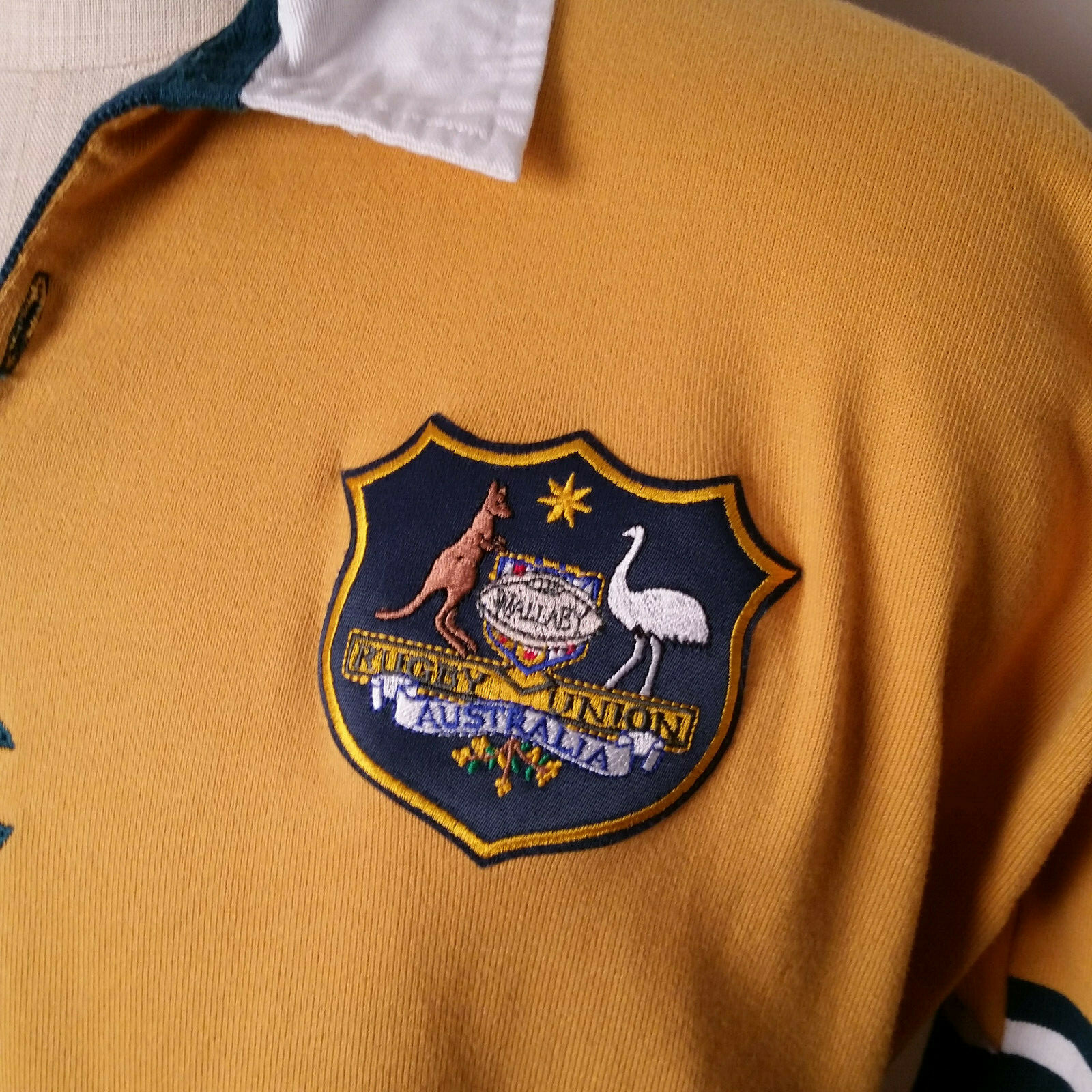 WALLABIES Australia Rugby World Cup 2003 CCC Long Sleeve Jersey XL