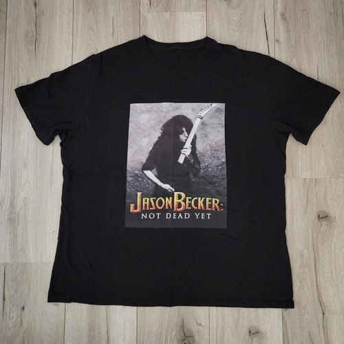 JASON BECKER not dead yet プリント　Tシャツ Jason Becker 