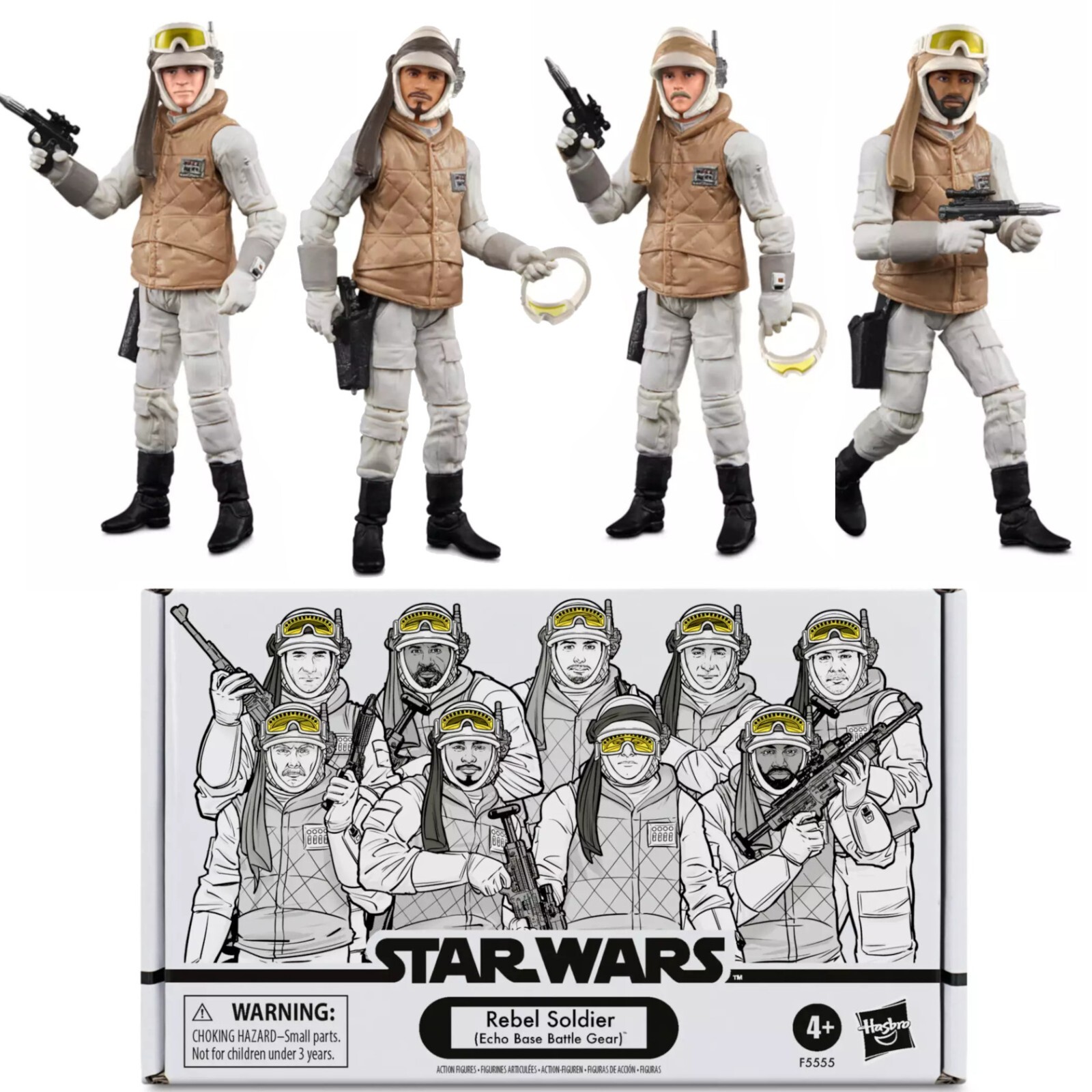 Star Wars Vintage Collection Rebel Soldier Echo Base Battle