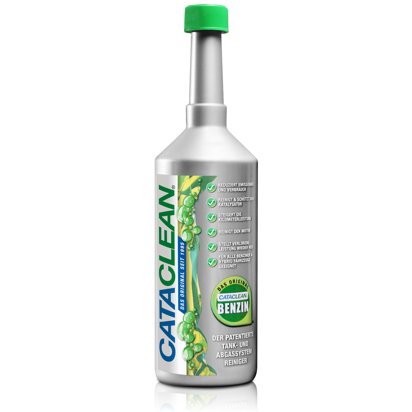 CATACLEAN® Benzin | Katalysator- und Abgasreinigung Benziner Motor | 500ml