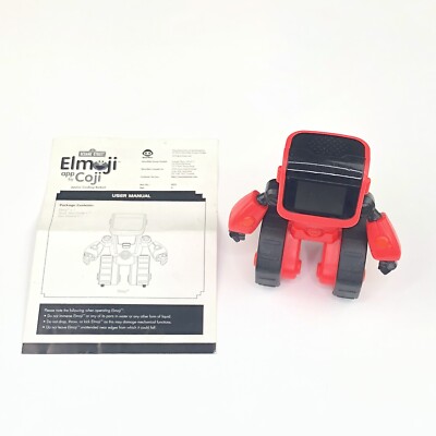 WowWee Sesame Street Elmoji app by Coji Junior Coding Robot Tested & Works
