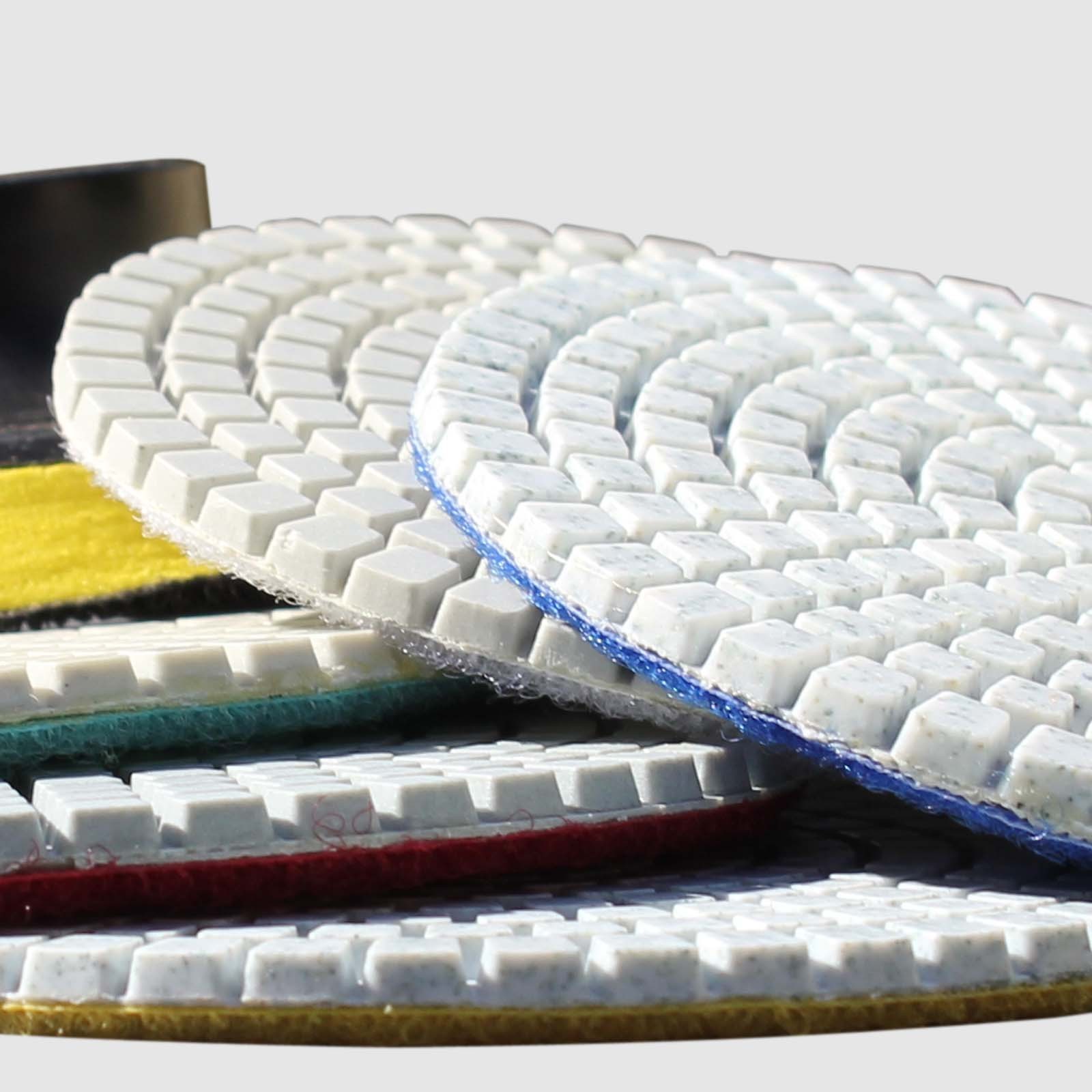 5 Inch Wet Dry Diamond Polishing Sanding Pads Discs Granite Concrete