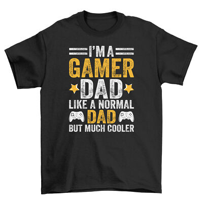 Gamer Dad T-Shirt, Cool Dad Gaming Tee, Father's Day Gift Video Game Lover Shirt