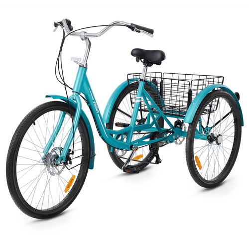Secondhand 24" Adult Tricycle 7 Speed 3 Wheel Bike Adult Tri