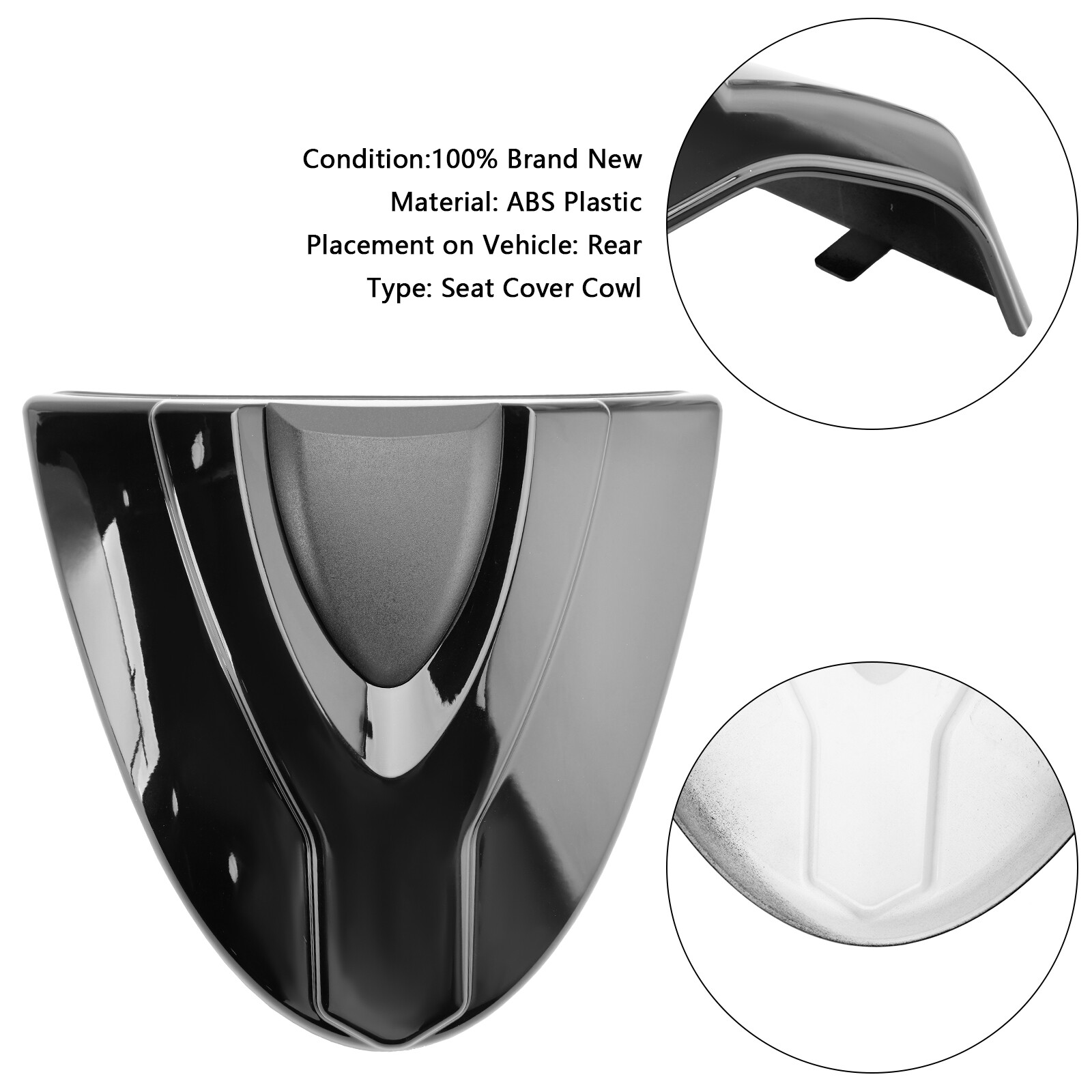 ABS Plastic Motorcycle Parts Lorababer Motorcycle Rear Seat Cowl