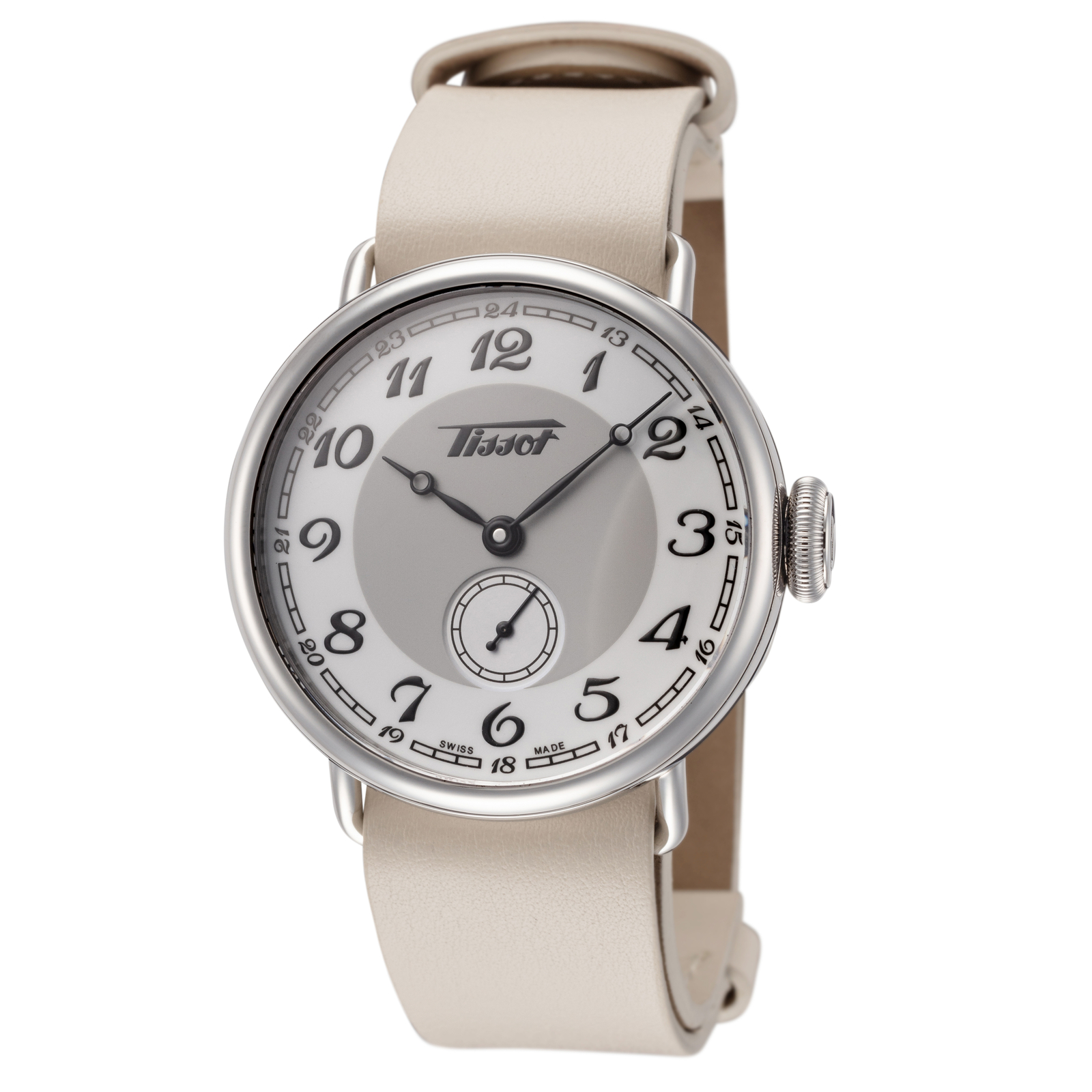 Tissot Women's T1042281601200 Classics 36mm White Dial Synthetic Leather Watch 7611608275917 | eBay
