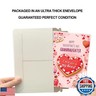Prime Greetings Granddaughter Valentine's Day Card Made in America | Eco-Friendly | Thick Card Stock with Premium Envelope 5in x 7.75in | Packaged in Protective Mailer (Heart Cookie)