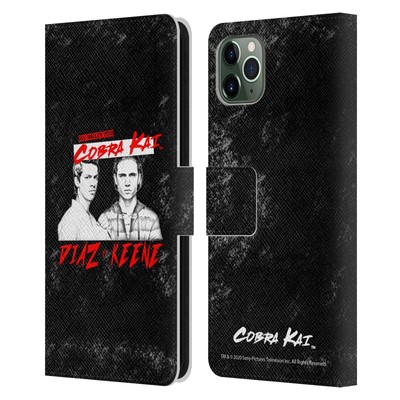 OFFICIAL COBRA KAI COMPOSED ART LEATHER BOOK WALLET CASE FOR APPLE iPHONE PHONES