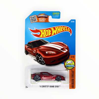 Hot Wheels '11 Corvette Grand Sport 22/250 - Treasure Hunt - 2016 Mainline A