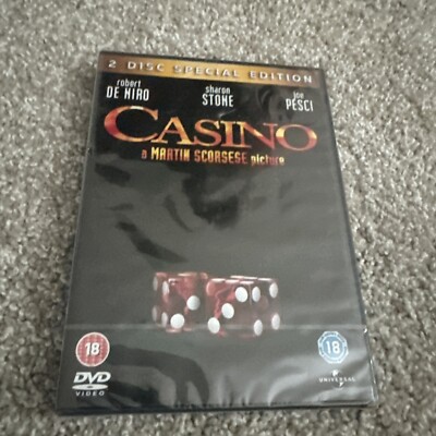 Casino (DVD) Vinny Vella Kevin Pollak Alan King Pasquale Cajano UK IMPORT SEALED