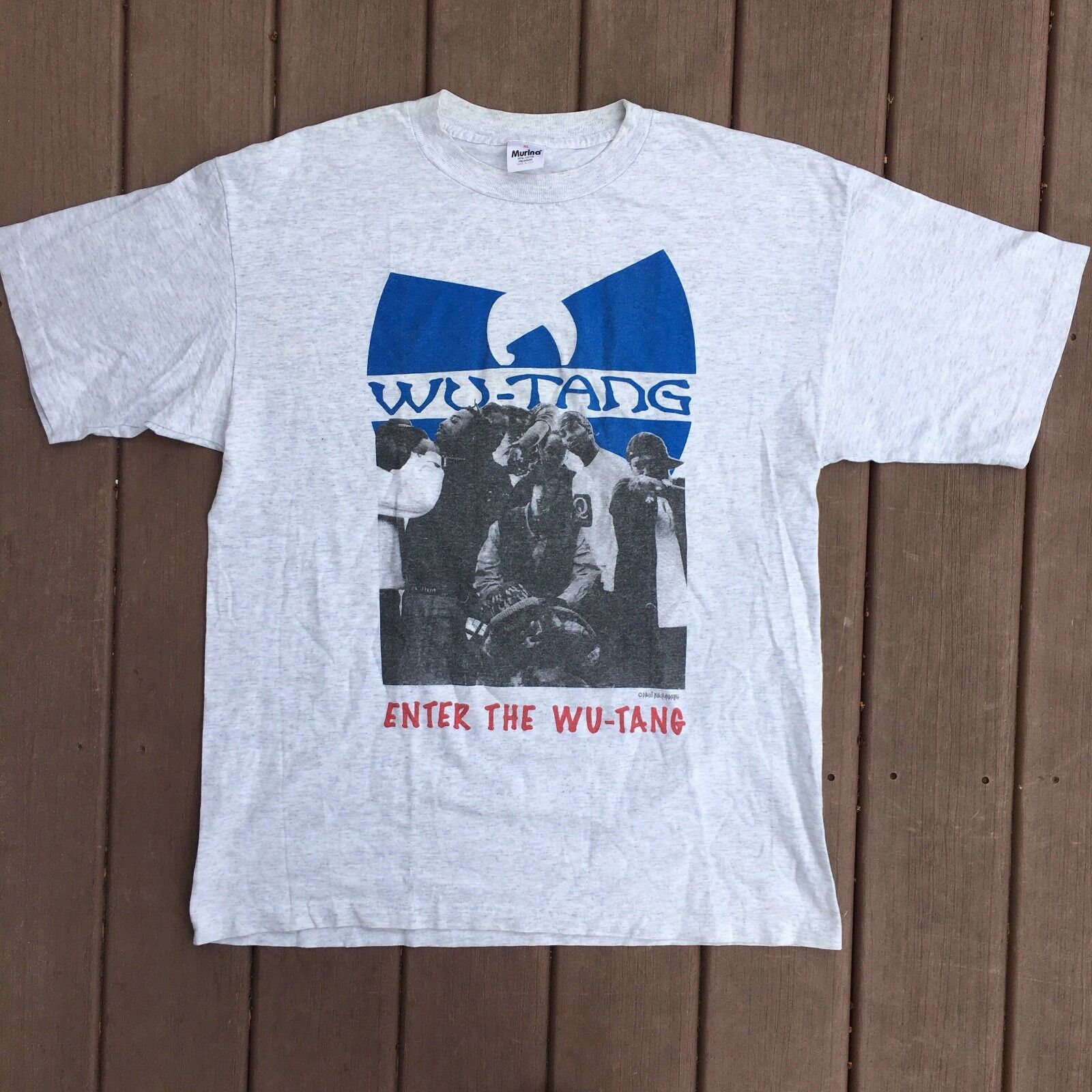 WU-TANG shirt Wu CREAM Original vintage Rap Clan 90s hip hop WU-TANG shirt Wu CREAM Original vintage Rap Clan 90s hip hop