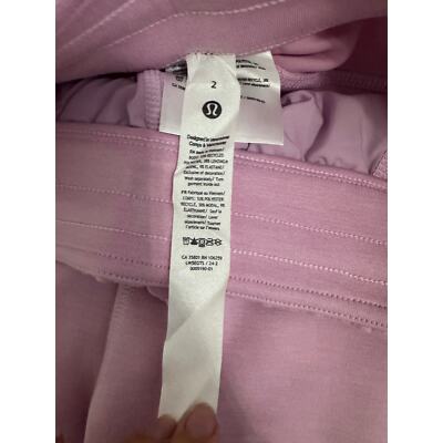 Pre-owned Lululemon Softstreme High-rise Pant Regular Vitapink Size 2 In Pink