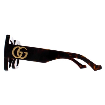 Pre-owned Gucci Sunglasses Gg1547s 002 Havana Brown