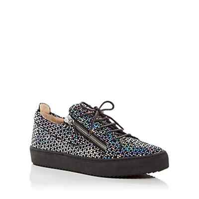 

Мужские низкие кроссовки Giuseppe Zanotti Shadout с двойной молнией EUR 43,5 США 10,5, Черный, Giuseppe Zanotti Double Zip