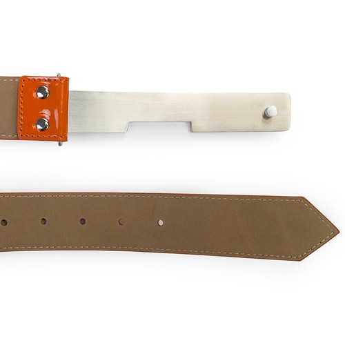 NWT SP5DER SP5 ORANGE BELTS SIZE LXL $150 | eBay
