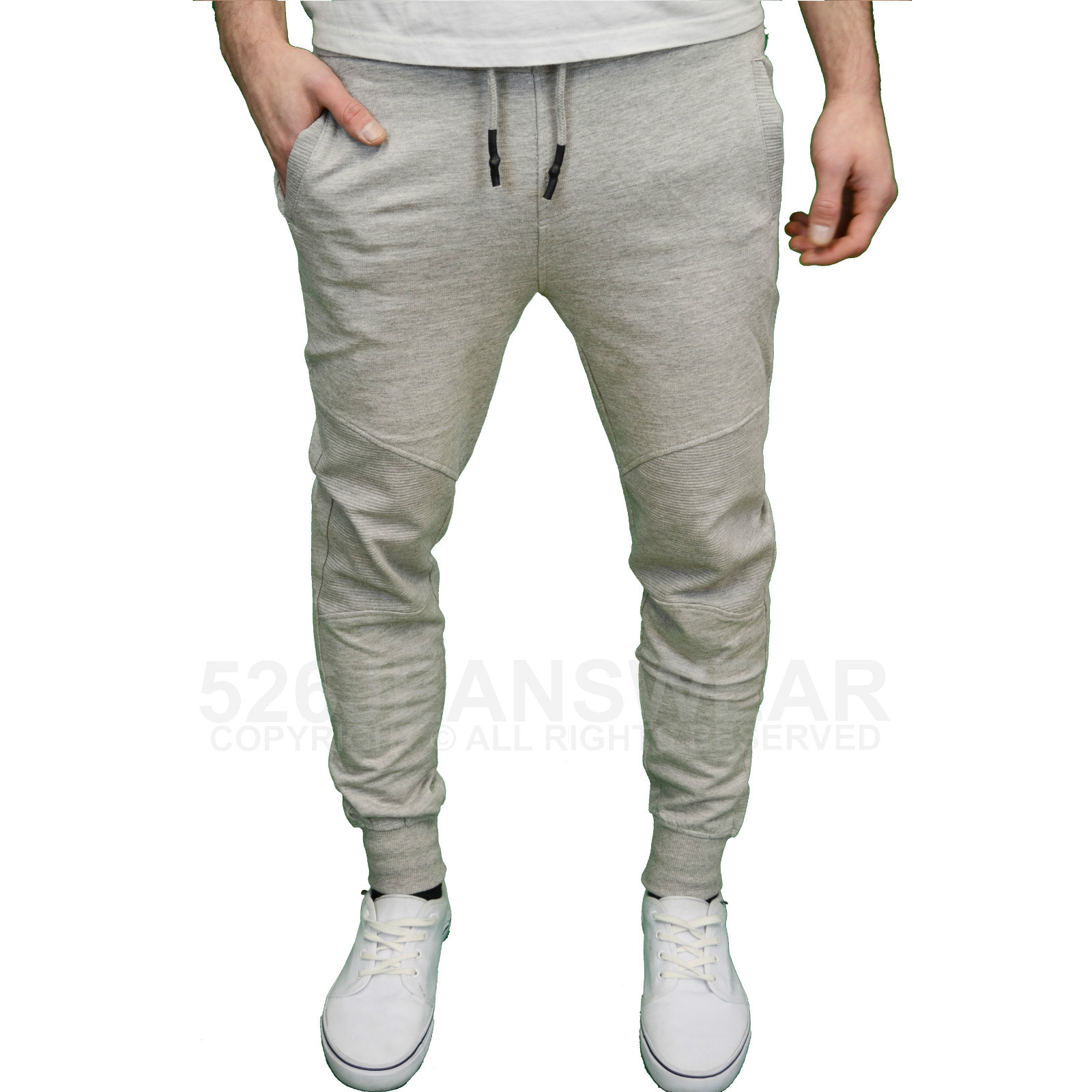 Genetic Apparel Mens Designer Skinny Jogging Bottoms Available in 3 Colours BNWT | eBay