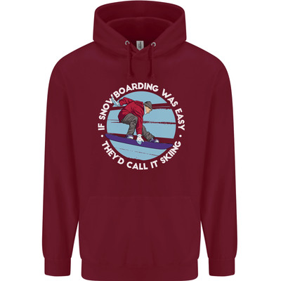 If Snowboarding Was Easy Call It Skiing Childrens Kids Hoodie