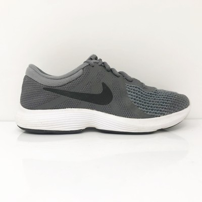

Nike Boys Revolution 4 943309-005 Серые кроссовки для бега, размер 5,5 лет, Серый, Revolution 4