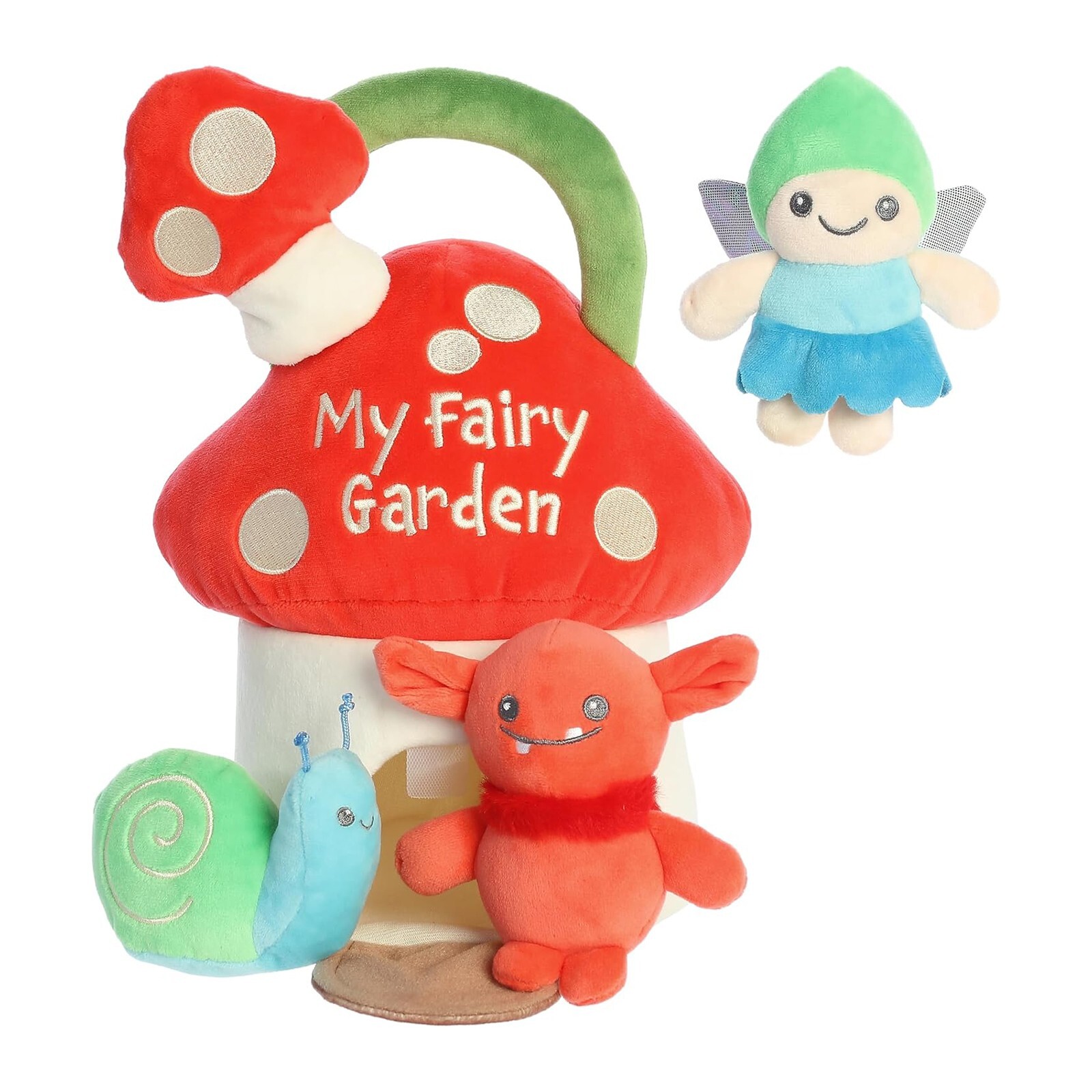 Aurora Ebba Baby Talk My Fairy Garden 8-дюймовый плюшевый набор, НОВЫЙ В НАЛИЧИИ
