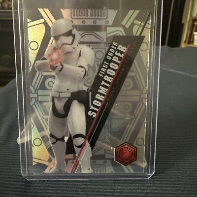 2016 Topps Star Wars High Tek FIRST ORDER STORMTROOPER 22/50