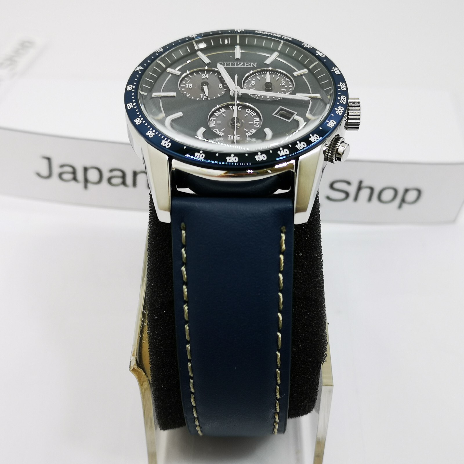 Pre-owned Citizen Collection Eco-drive Bl5490-09m Chronograph Men's Watch In Box