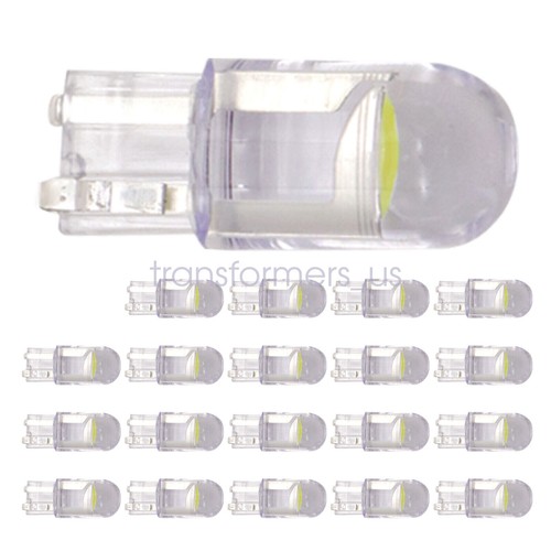 20X Super White T10 194 168 W5W 2825 LED License Plate Interior Light Bulb 6000K