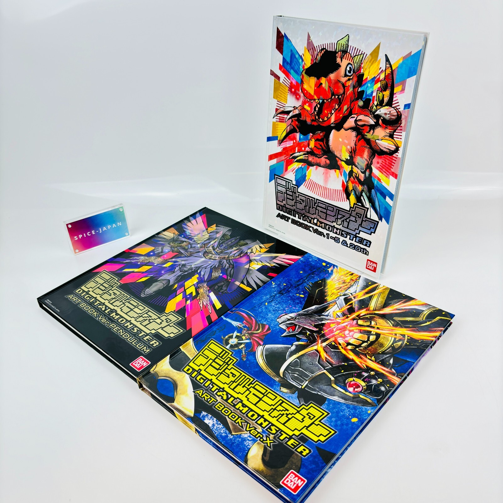 【美品】デジモン ART BOOK Ver.1〜5 & 20th Digimon Digital Monster Art Book ver.1-5 & 20th Anniversary
