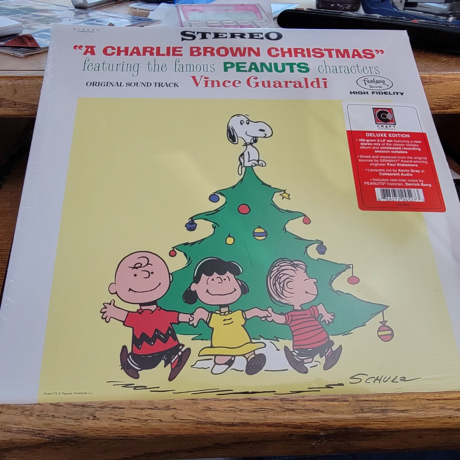 米LP Vince Guaraldi A Charlie Brown Christmas CR00061 Craft Recordings, Fantasy /00260 A Charlie Brown Christmas (Vinyl): Amazon.ca: Music