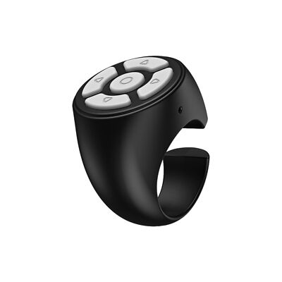 Scrolling Ring Wireless Finger Shutter Remote Control Page Turner Mobile Phone 