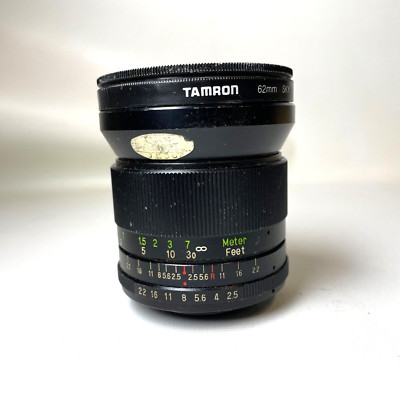 Auto Vivitar 28mm f2.5 Manual Focus Lens Pentax M42 Screw Mount 