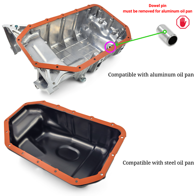 Oil pan gasket replacement deals