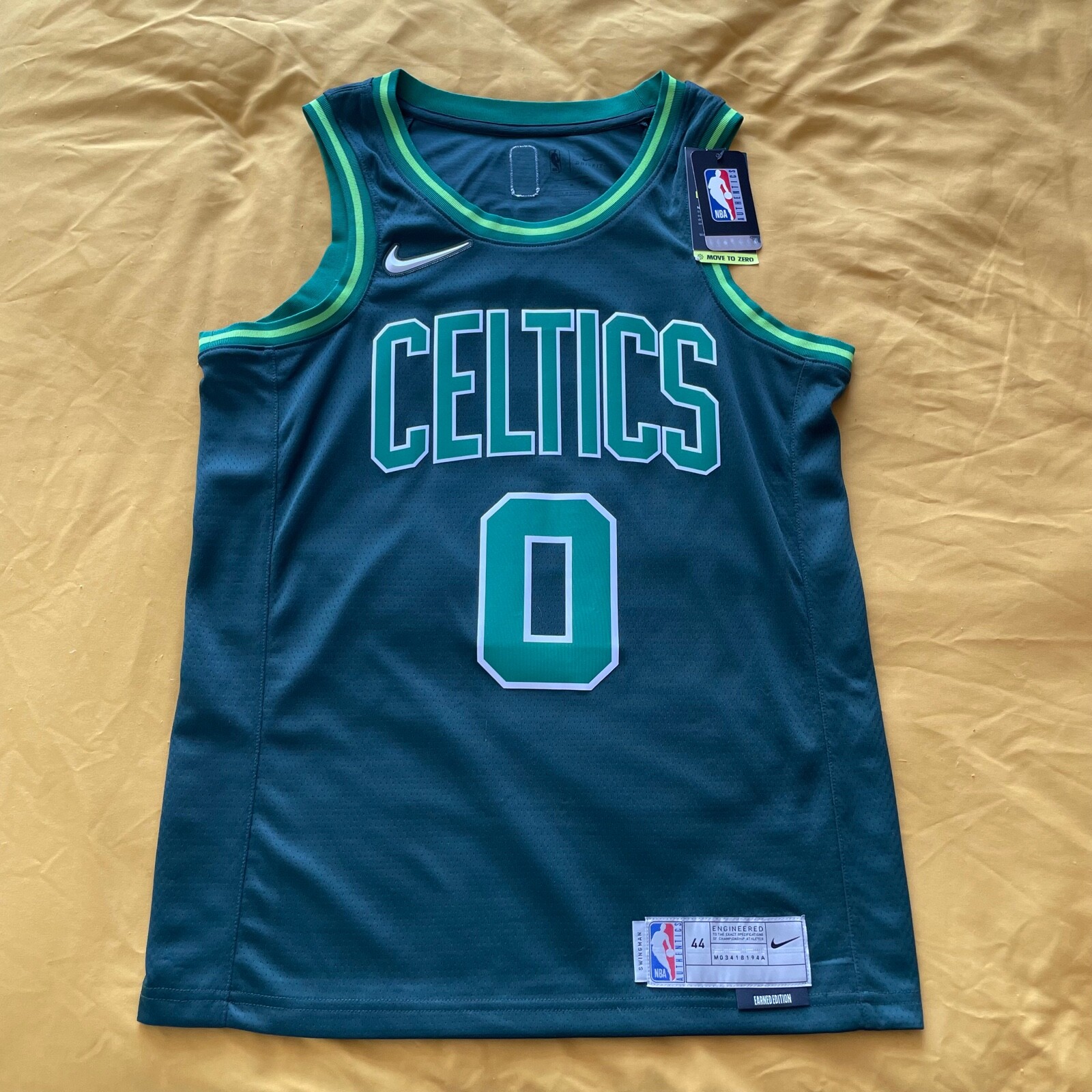 boston celtics earned edition jersey