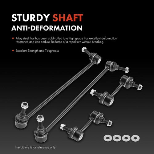 4pcs Front & Rear Stabilizer Bar Links for Chevrolet Camaro 2010-2013 3.6L 6.2L