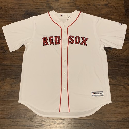 Majestic USA製 MLB Red Sox ベースボールシャツA3516 Boston Red Sox MLB Baseball Majestic Athletic Cool Base
