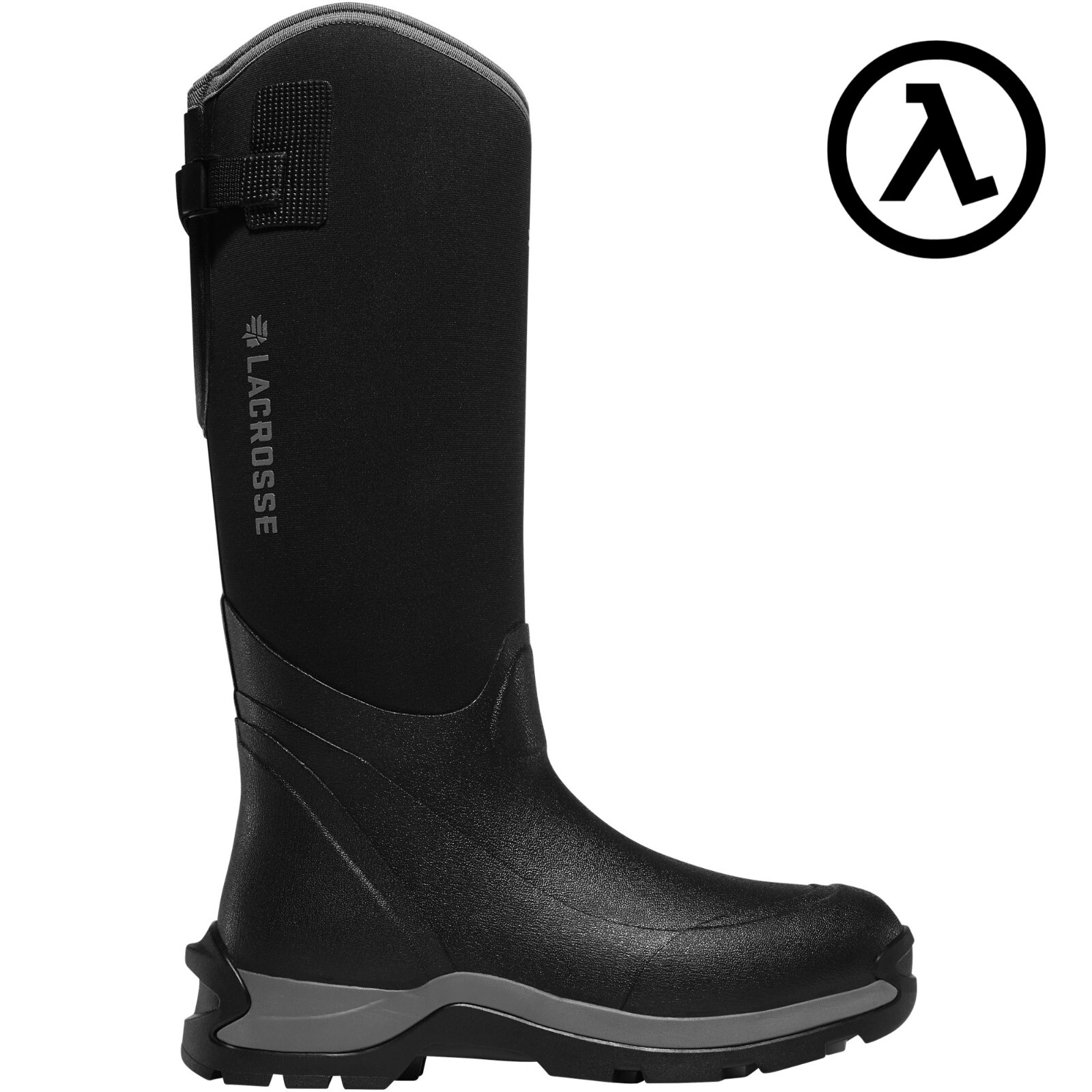 Pre-owned Lacrosse Alpha Thermal 16" Black 7.00mm Nmt Utility Boots 644103 - All Sizes