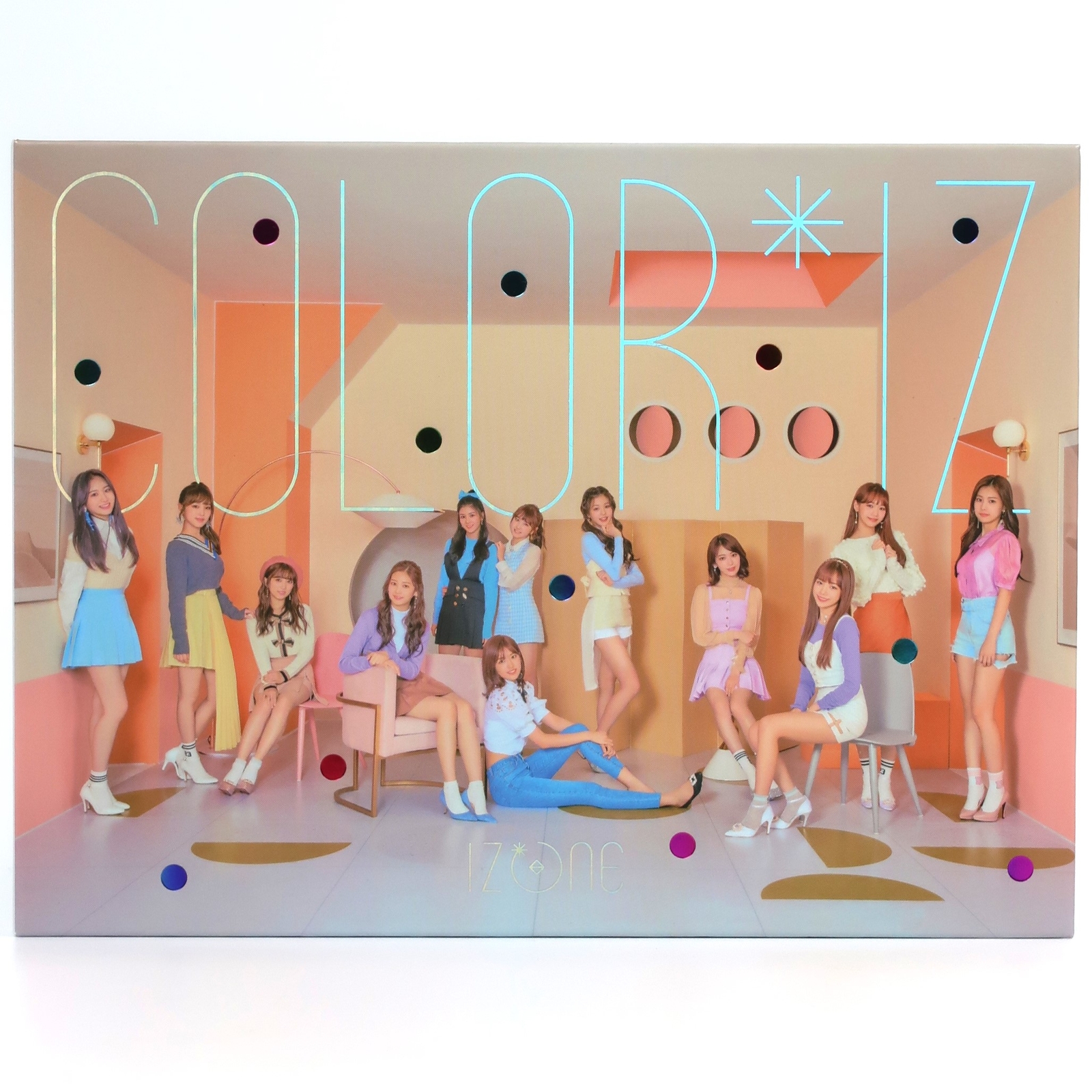 IZ*ONE - Color*iz Color Ver. Album CD Wonyoung Disc +