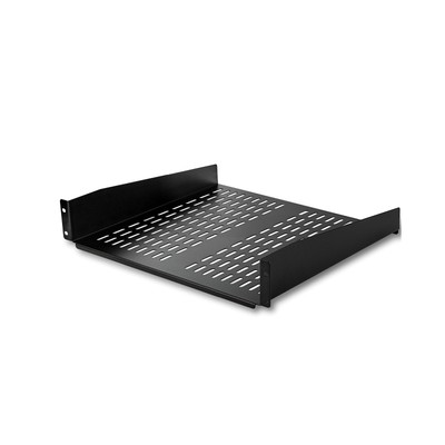 StarTech.com 2U Server Rack Shelf - Universal Vented Rack Mount Cantilever Tr...