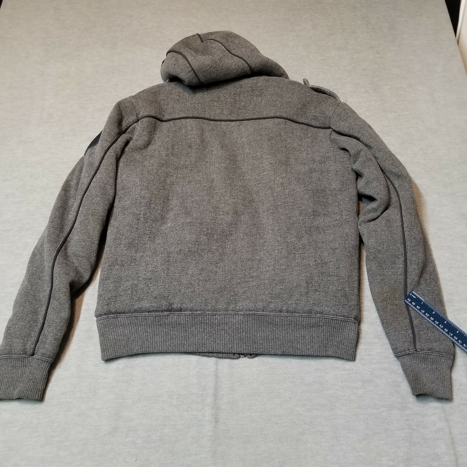 Fox Racing Mens Medium Gray Faux Fur 